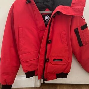 Canada Goose Vibrant Red Parka